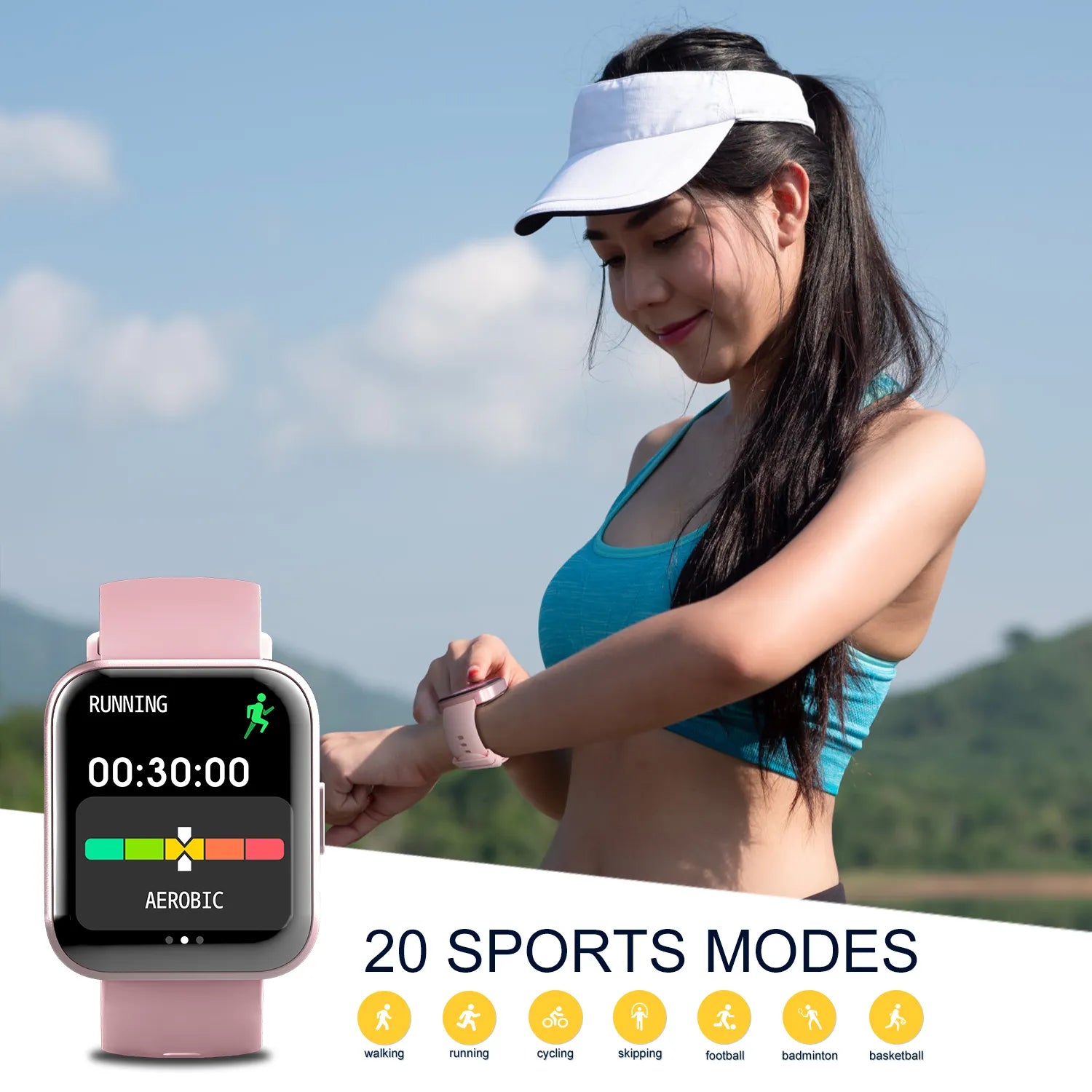 Smart Fitness Watch | C17 Fitness Tracker | ElectoWatch
