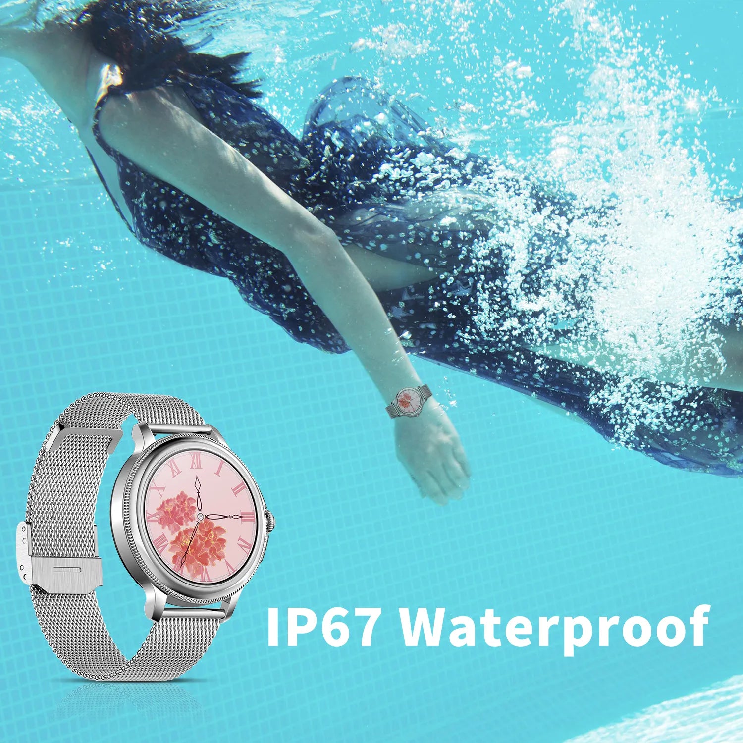 Waterproof Fitness Tracker | Fitness Tracker Smart Watch | ElectoWatch